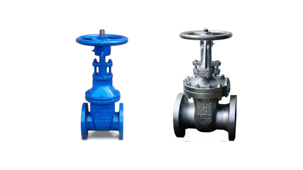 Válvulas, hidrantes y compuertas para sistemas hidráulicos.